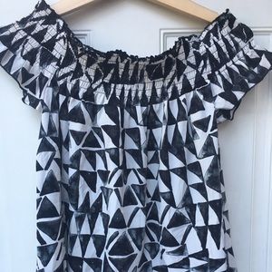 NWT jack by BB Dakota black/ white with red trim